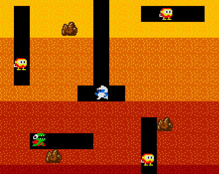 2D Game Engine + DigDug image